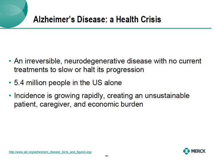 merck alzheimer's disease